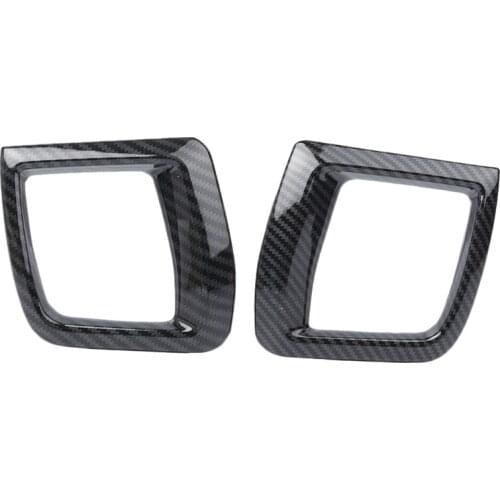 Air Condition Outlet Vent Frame Cover Trim Carbon Fiber Fit for VOLVO XC60 2018