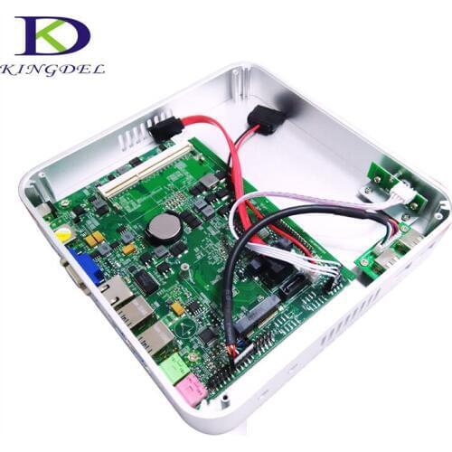 Intel Celeron 1007U Dual Core 1.5Ghz Mini PC Thin Client with HD Graphics,Max 8G RAM 256G SSD Win7 Linux OS Embedded Fanless PC