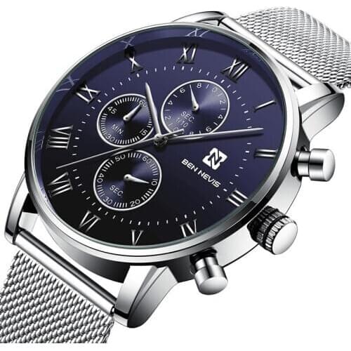 Ben Nevis new quartz watch multi function six pin fashion high grade watch man