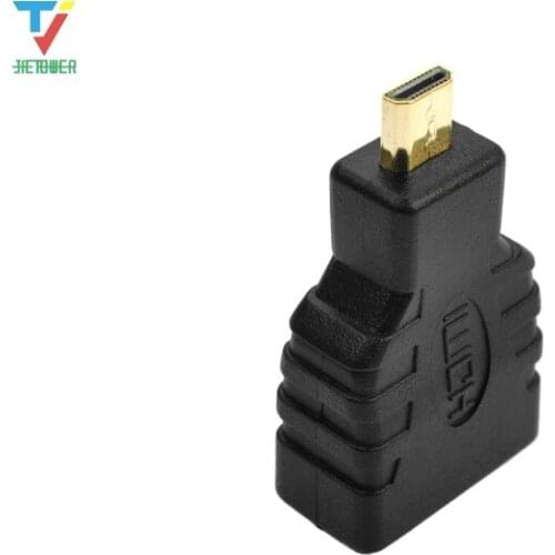 HDMI Female To Micro HDMI/TYPE D Male Plug Adapter Gold-Plated Connector HDMI F/DM Adapter Converter for LCD TVs 50pcs/lot