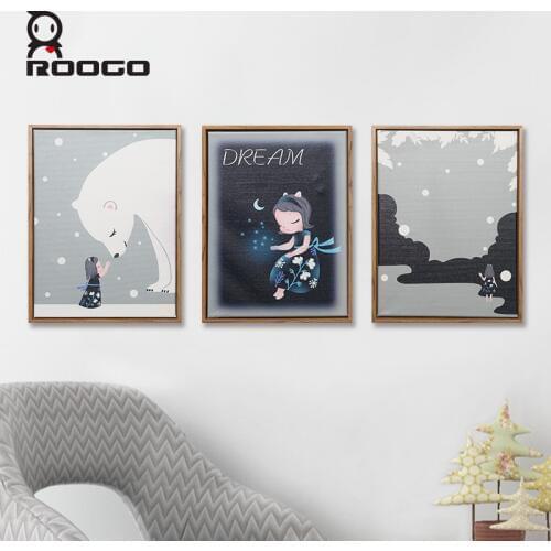 Настенные картины для спальни Roogo China At AliExpress
