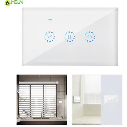 Ewelink smart curtain motor Electrical Blinds WiFi Switch Touch APP Voice Control by Alexa Echo Google Home AC 110 V 220V EU/US