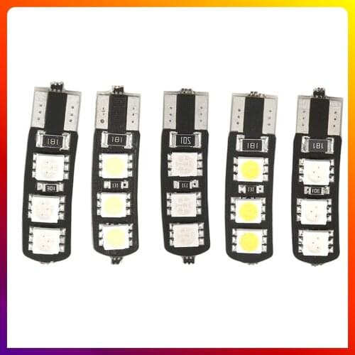 Universal Car Light Bulb T10 0.4W 6 SMD Car Show Wide Light Map Reading Lamp LED Bulb Super Bright