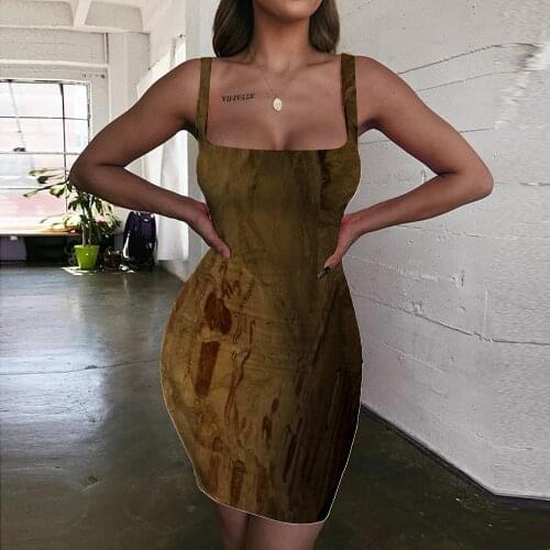 Giyu Brand Indios Dresses Women Dizziness 3d Print Meteor Halter Sleeveless Womens Clothing Plus Size Short Beach High Quality