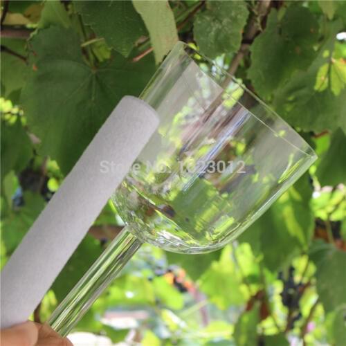 8'' Clear chakras sound Crystal Singing Bowl handle Random Tone free suede mallet