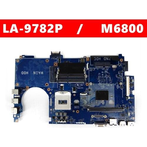 LA-9782P CN 31PM0 Mainboard For LA-9782P Precision m6800 Laptop motherboard 100% Tested