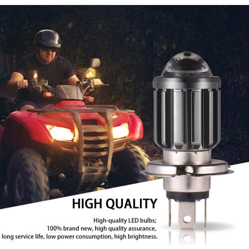 Motorcycle Light Bright Modified Car LED Headlight 80000Lm H4 H6 Motorcycle Headlight Bulb Waterproof Super Bright CSP Chip