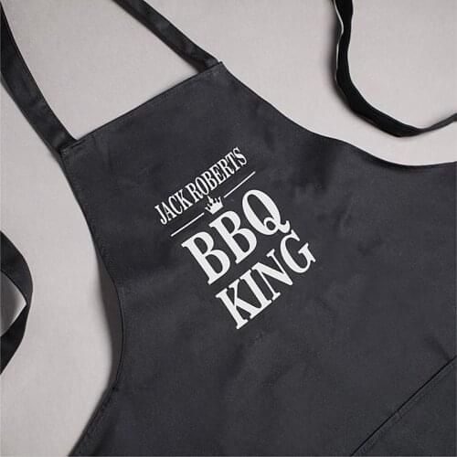 Customized Trophy Husband Apron,Personalise Funny BBQ King Apron For Men,Grill Master Gift for husband,Star Baker Apron Gifts