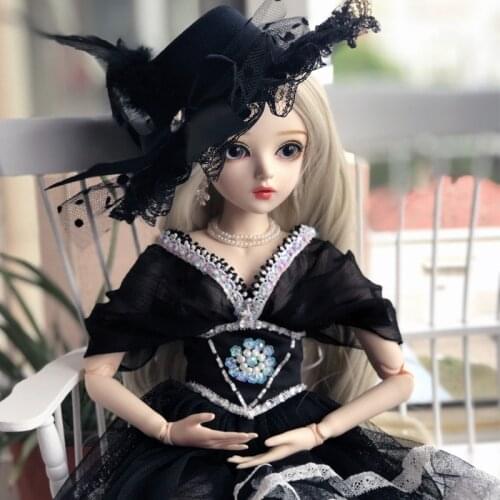 60cm Customize Girl Dolls Large Original Handmade Bjd 1/3 Doll Full Set 18 Jointed Doll Girls Toys for Children Kids Gift