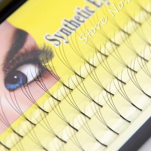 Navina Super soft 3D False eyealsh Latest 60 Clusters Professional Makeup Individual Cluster Eye Lashes Grafting Fake Eyelashes