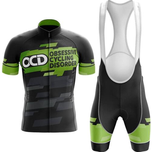 OCD Cycling Sets Bike uniform Summer Cycling Jersey Set Road Bicycle Jerseys MTB Bicycle Wear Breathable Cycling Clothing