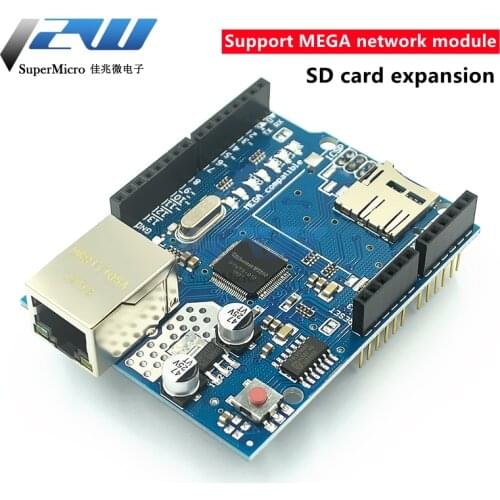 Ethernet W5100 network expansion board module SD card expansion support MEGA network module