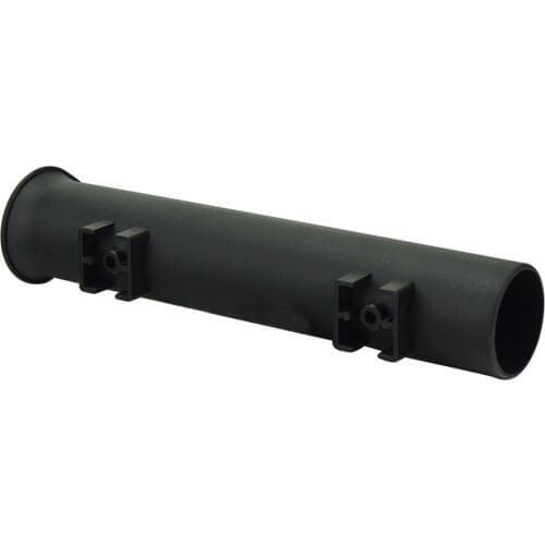 Portable 4 Tubes Tackle Rack Fishing Rod Poles & Reel Holder Organizer - Holds 4 Rods - Black