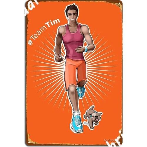 Tim Wyman Something Like Characters Poster Metal Plaque Cave Pub Club Party Retro Plates Tin Sign Posters