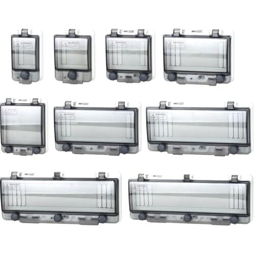 Transparent breaker distribution box window waterproof box dip67 water protect window cover observation monitor window switch
