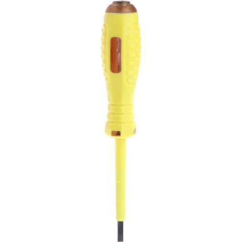 100-500V Voltage Detector Slotted Screwdriver Electric Tester Pen LED Light Multifunctional household test pencil Cr-v alloy