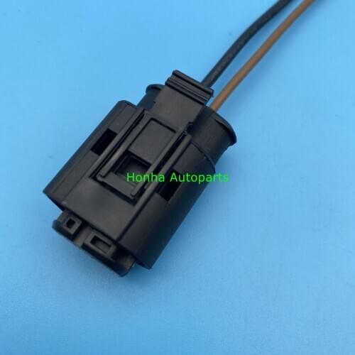 Tyco Amp 2 Pin Female 1-967412-2/ 0-965695-1 Waterproof Auto Socket Electrical Sealed Auto Connector with 15cm 18AWG wire