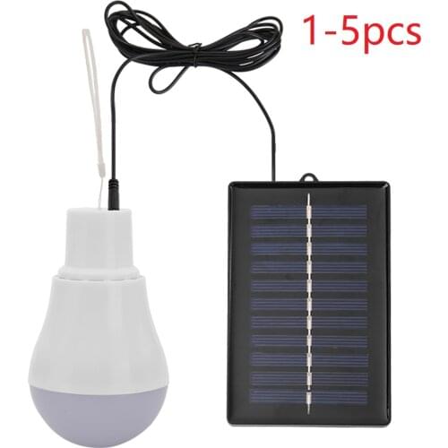 5V 15W 300LM Solar Power Outdoor Lamp USB Rechargable Led Bulb Portable Solar Lamp Solar Power Light Spotlight
