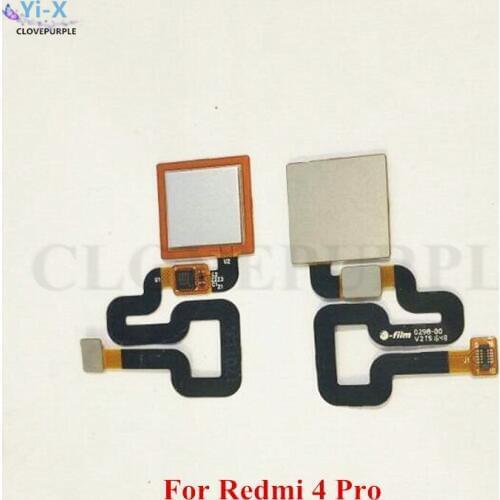 10PC/Lot for Redmi 4Pro Fingerprint Scanner Key Recognition Sensor Flex Cable Ribbon for Xiaomi Redmi 4 Pro Redmi4 Pro