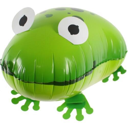 10pcs/bags frog balloon cartoon Walking balloon animals Birthday party bar decoration balloon wholesales