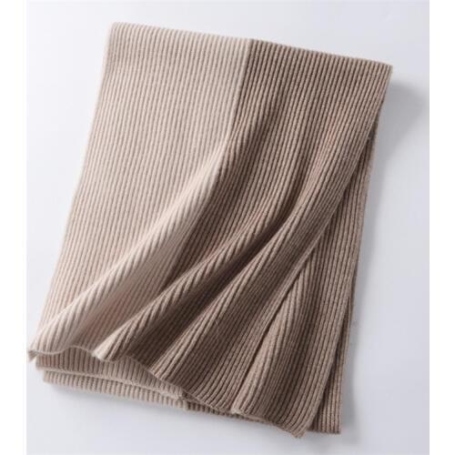 100%goat cashmere women fashion korean style patchwork color thick scarfs shawl pashmina 35x185cm