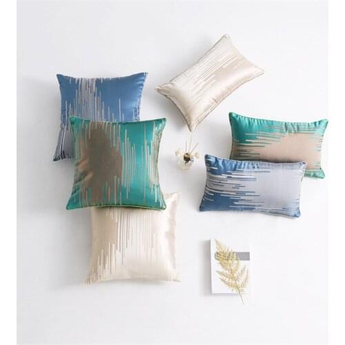 45x45cm Diamond stripe Pillowcase Pink Cushion Cover Throw Pillow Case Home Sofa Bed Chair Decoration 17.72x 17.72inch