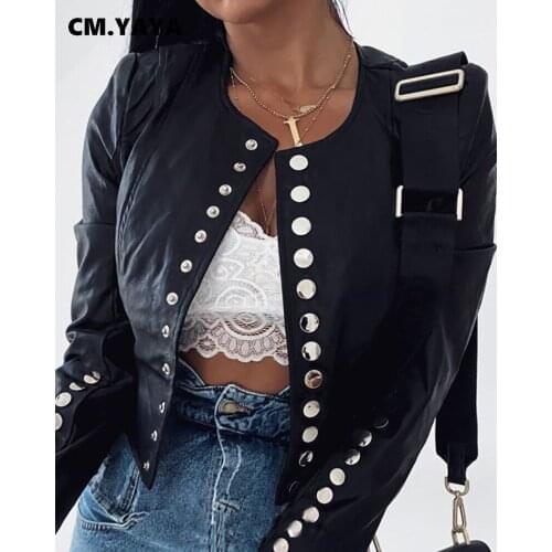 Женские замшевые куртки CM.YAYA China At AliExpress