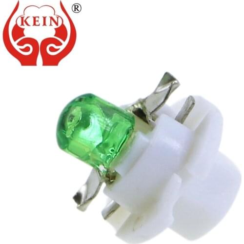KEIN 1PCS DC12V B8.4D led b8.4 COB bx8.4d Idashboard light Dashboard Warning Indicator Lamp Bulb white blue red green auto car