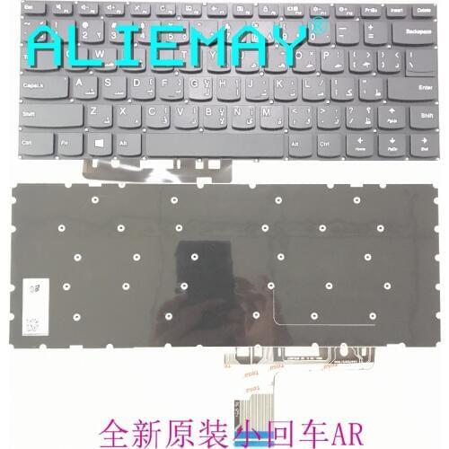 AR ARABET Keyboard for Lenovo ideapad 110-14 310-14 510-14 V110-14 v110-14ibr Laptop AR Keyboard BLACK