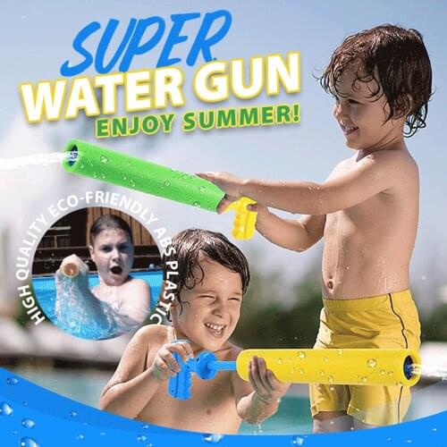 Summer Beach Toys Foam Water Shooter Super Cannon Soaker Water Guns Bathroom Toys Child Water Gun Beach Water Gun Dropshipping