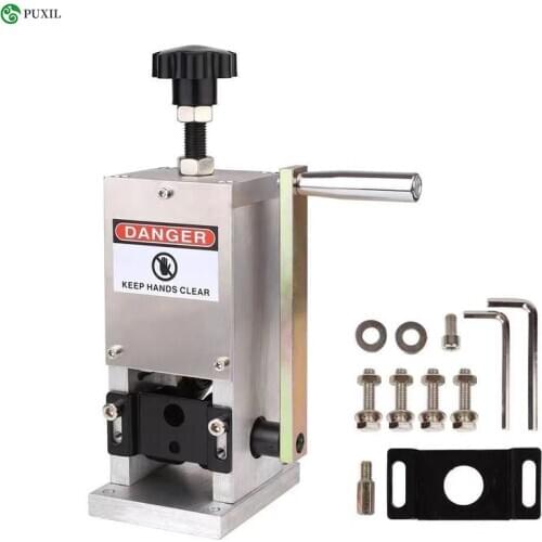 Cable Stripper Wire Stripping Machine Copper Recycle 1.5mm-25mm Hand-cranked Household Small Cable Wire Peeler