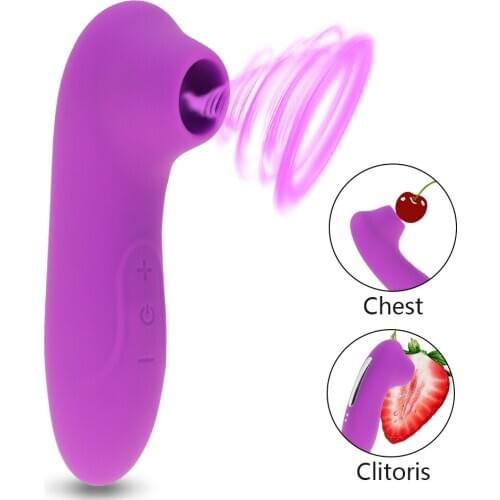 Powerful Clit Sucker Nipple Stimulation with 7 Suction Levels Oral Licking Adult Toy for Women Couple Flirting Fun Rechargeable