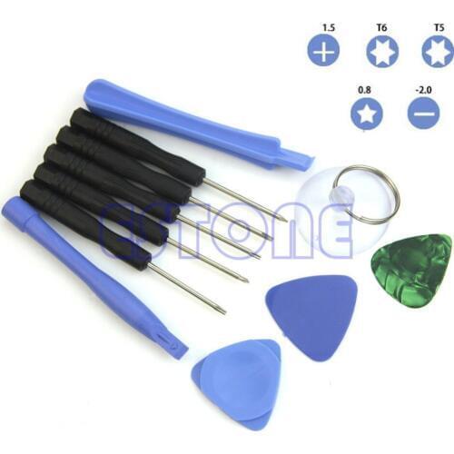 OOTDTY 11 In 1 Mobile Repair Opening Tool Kit Set Pry Screwdriver For Phone Universal