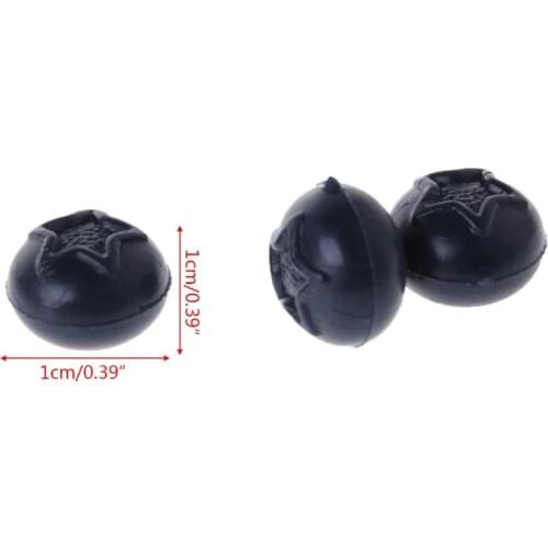 50pcs Lifelike Artificial Blueberry Plastic Fake Fruit Disply Home Party Decor P15D