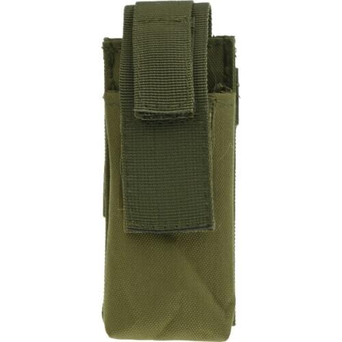 Adjustable Outdoor Mili-tary Molle azine Pouch Single Bag Holster