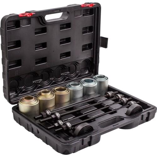 Universal Press Pull Sleeve Kit Set Remove Install Bushes Bearings Garage Tool M10. M12. M14. M16