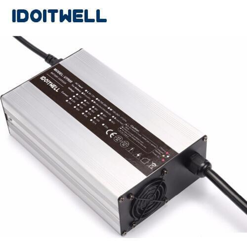 Customized 72V 10A intelligent battery charger custom 72 volt battery charger for Lead acid or Lithium or LifePO4 battery pack