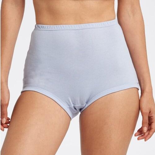 Plus Size Brief Everyday Women Underwear 100%Cotton Panties Women Comfortable Underwears Big Size High Waist Briefs M-6XL