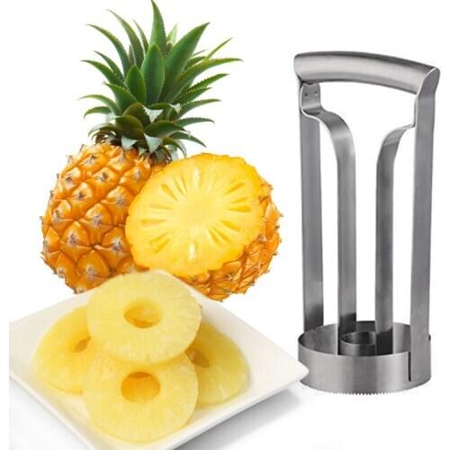 1 pcs Pineapple Corer Fruit Slicer High Quality Stainless Steel Parer Cutter Kitchen Gadget Fruit Cutting Tool Cocina