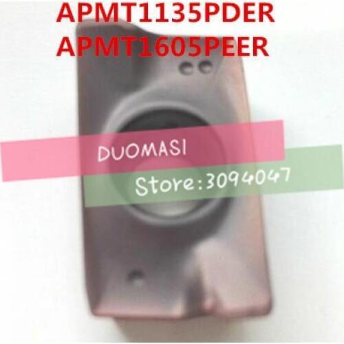 10pcs Carbide blade APMT1135 / APMT1605 , CNC milling insert, numerical control lathe tool, suitable for stainless steel