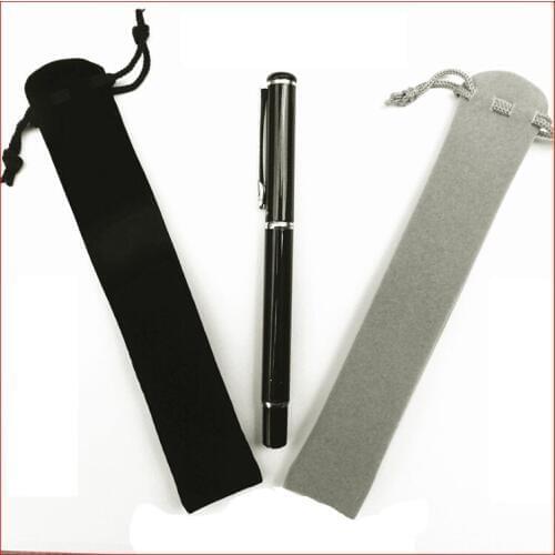 100pcs/lot) Wholesale velvet pen bag shopping