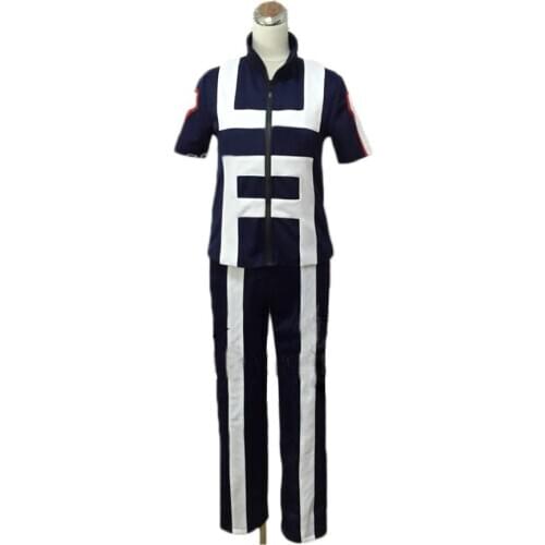 2018 Boku no Hero Academia Bakugou Midoriya Iida My Hero Academia School Sportswer Cosplay Costume