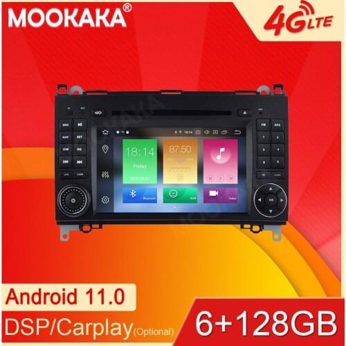 Android11 For Mercedes Benz B200 B-class W245 B170 Car GPS Navigation Streaming Media Multimedia Player Head Unit Auto Radio