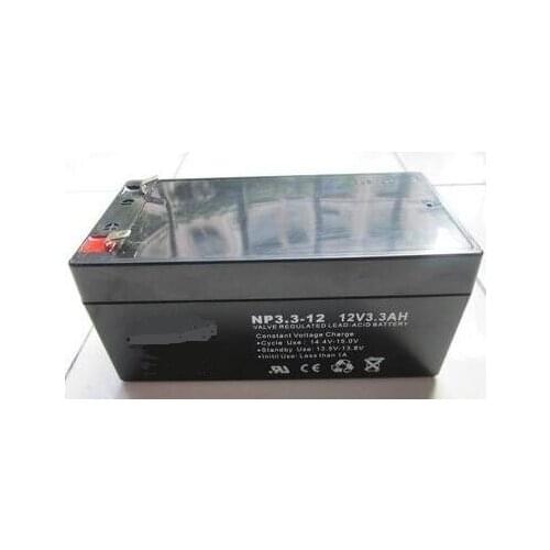 Free shipping 12V 3.3ah Lead-acid battery Rechargeable batteries