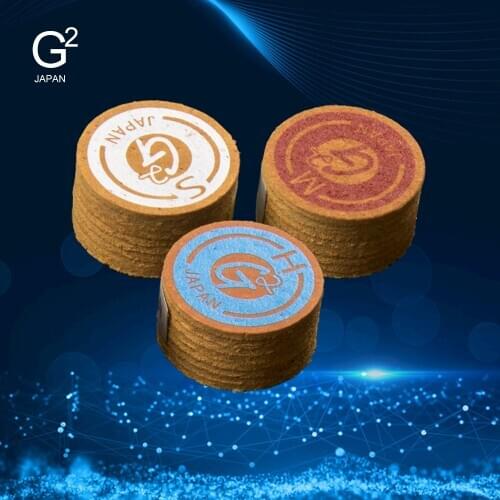 Original JAPAN G2 Professional Tip 11mm 14mm Pool Cue Stick Tips 3 Models High-quality Durable Billiard Accessories