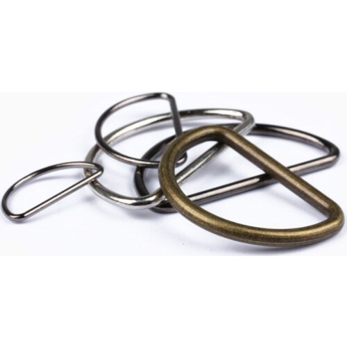 Diy Apparel Sewing Buckles Plating Alloy Belt Bag Accessories D Buckle 100pc/lot