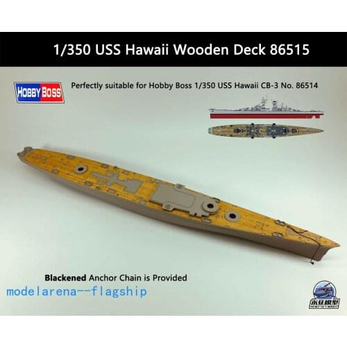 Hobby Boss 1/350 USS Hawaii CB-3 Wooden Deck 86515