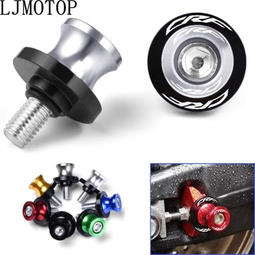 Motorcycle Swingarm Spools M8 Stand Screws CNC Aluminum Accessories For Honda CRF1000L Africa Twin 2015-2020 2019 2018 CRF 1000L