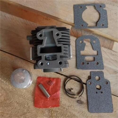 TJ27 CYLINDER KIT 34MM FOR KAWASAKI TJ27E TJ27V KBL27 ZYLINDER PISTON RINGS CLIPS PIN GASKETS ASSEMBLY 110052153 FREE SHIPPING