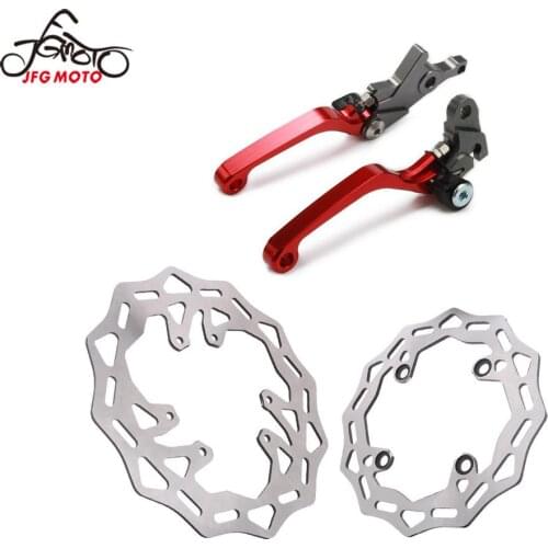 Front Rear Brake Disc Rotor and Brake clutch lever kit For HONDA CRF250L CRF 250L 2013 2014 2015 2016 2017 2018 2019 Motorcycle